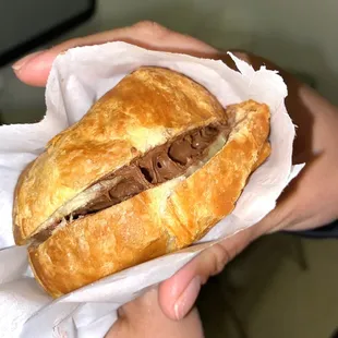 Chocolate croissant