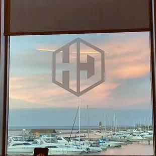 A beautiful view toward Lake Michigan in the distance.