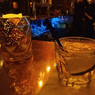 Copper topped bar