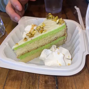 Pistachio Almond Cake