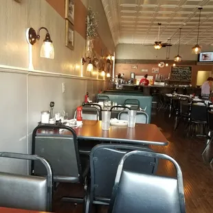 Inside of the corner inn in upper sandusky Ohio. Cute and quaint.