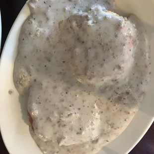 Biscuits and gravy