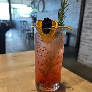Paloma japonesa...my other favorite...not your traditional Paloma...more aromatic and fruity. not too sweet. just right.