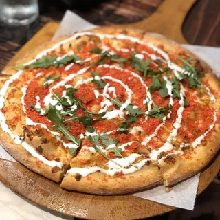Mac N Cheeto Pizza