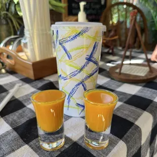 1 oz. Flu Shot and Coffee Crusher Protein Smoothie