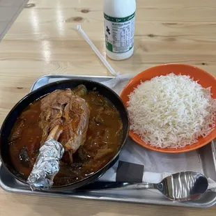 kuzu incik+rice