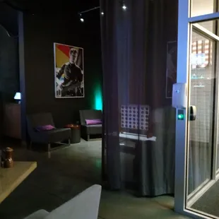 the interior of a restaurant