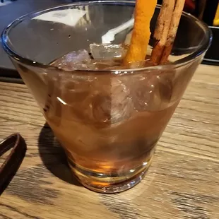 Fall spice old fashion