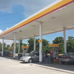 Shot of front of store