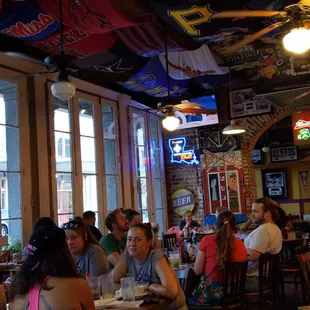 diners sitting at tables