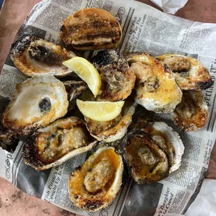 Charbroiled Oysters