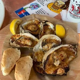 Charbroiled Oysters