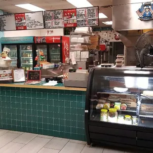 the interior of a restaurant