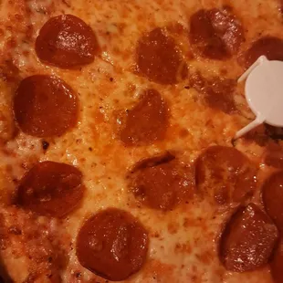Pepperoni pizza