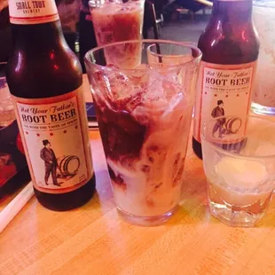 Not your fathers root beer and rumchata shots absolutely delicious!!!