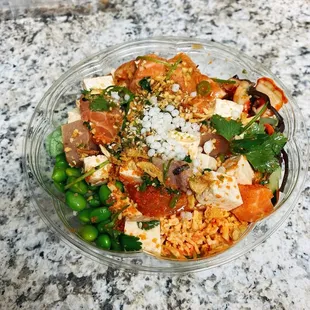 Build Your Own Large Poke Bowl
