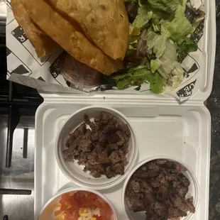 The taco salad