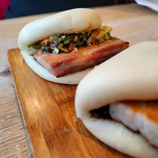 Pork belly buns