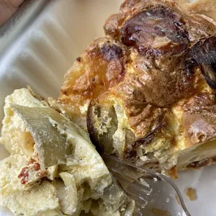 Artichoke Sun Dried Tomato Quiche