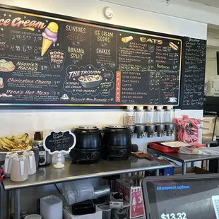 Full menu