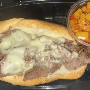 Philly cheesesteak