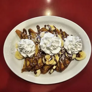 Banana Nutella French Toast