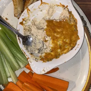 Crab dip appetizer