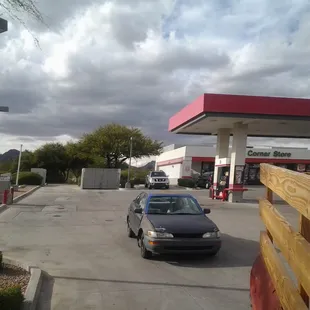 Leaving my Corner Store.