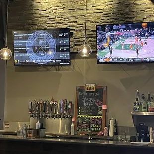 Bar and taps