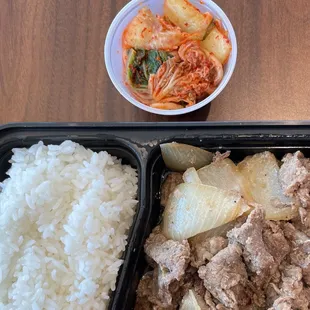 Bulgogi on Thursday. Get it before it sells out.