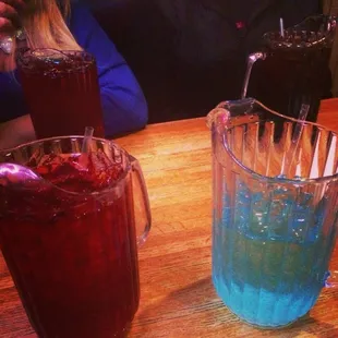 Pitcher special night.  It's basically all mixer, no alcohol.  Not worth it at all, I'd rather spend the extra money on regular drinks.