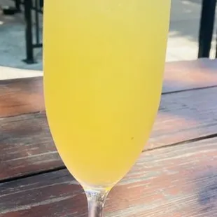 Mimosas are strong &amp; only $6