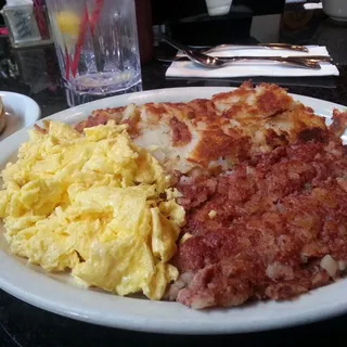 Corned Beef Hash & Eggs