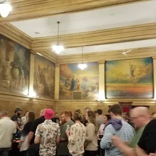 Really liked the cathedral look on the walls