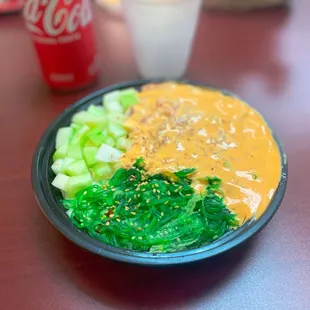 Spicy Tuna Rice Bowl (Raw Tuna)