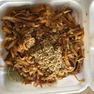 Fried Tofu Phad Thai Noodles
