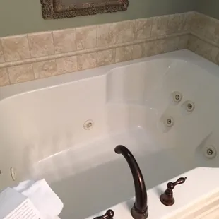 Two person jacuzzi!