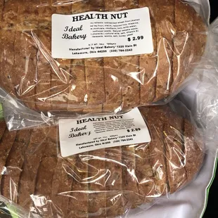 The best bread for sandwiches you've ever had.. try it toasted .. you will not be sorry !