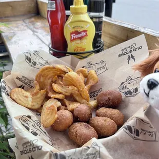 Kids corn dog nuggets