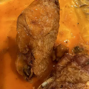 Hair wrapped around wing. It&apos;s literally stuck in the wing. More than likely fried with it.