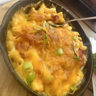 Loaded Mac and cheese side