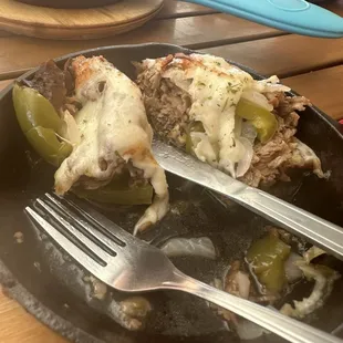 Philly stuffed peppers