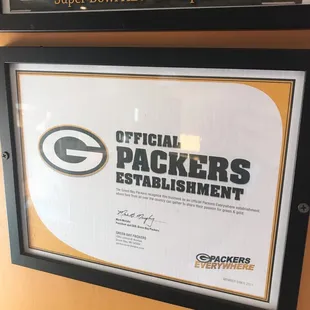 the official packers establishment