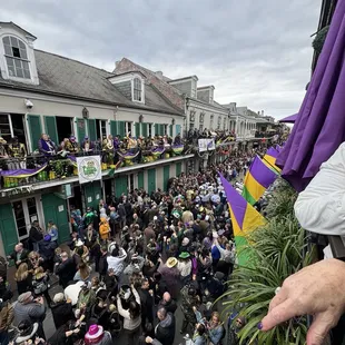 View from the balcony