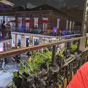 Our view from the side balcony