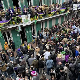 View from the balcony