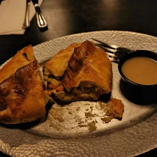 Chicken pot pie pasty...the best!