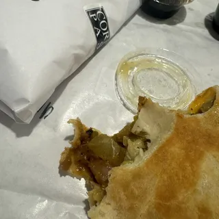 Vegan Guinness Stew Pasty