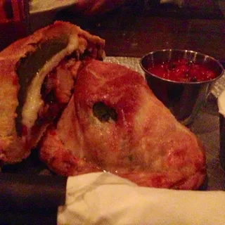 Veggie Spicy Asiago Chicken Pasty