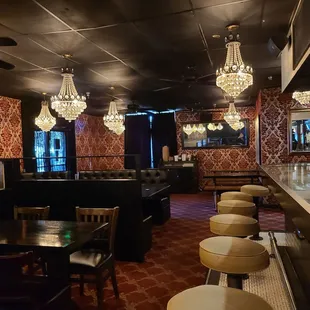 the interior of a restaurant